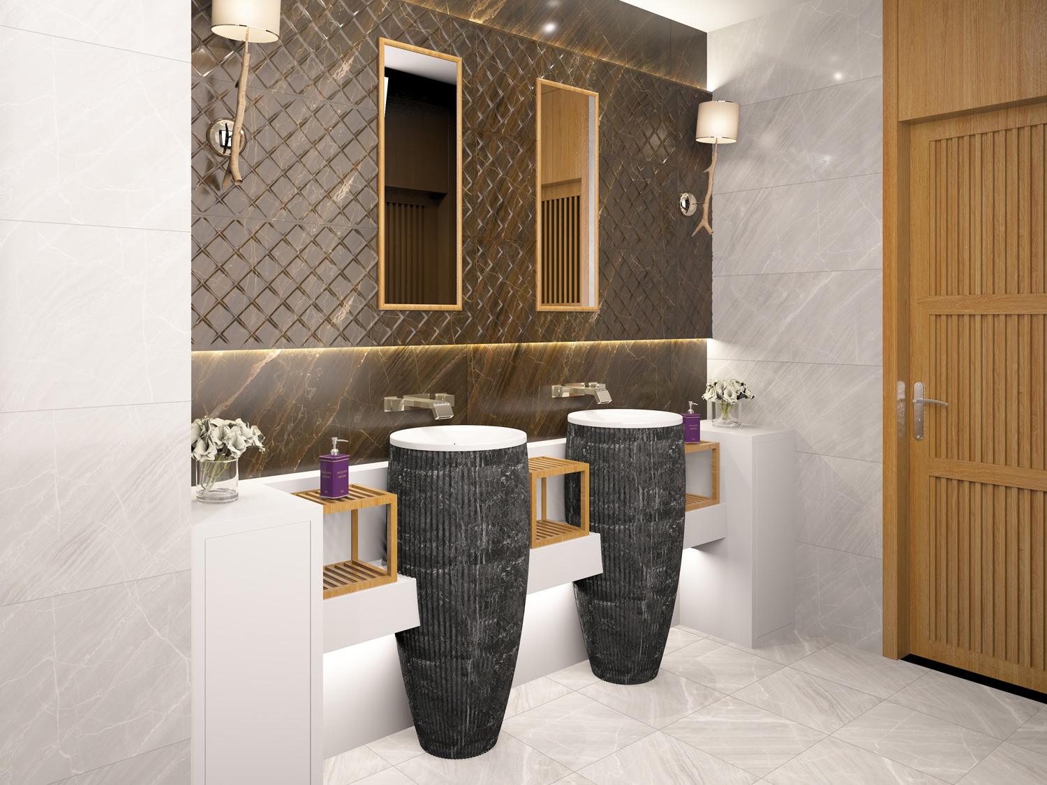 Hermes Tile - 40x40 - طرح 1